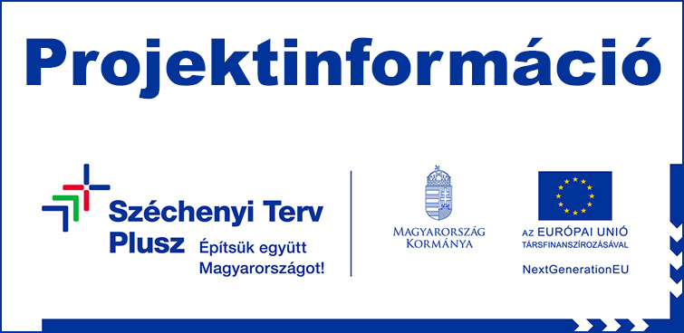 Projektinformáció – Széchenyi Terv Plusz