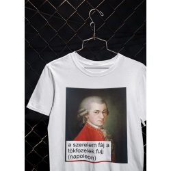 Mozart fehér póló