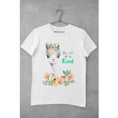 Be one of a kind- alpaca fehér póló