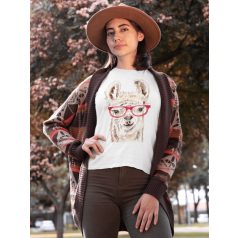 Dr. Llama fehér póló