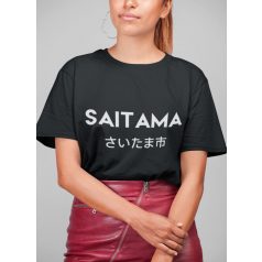 Saitama fekete póló