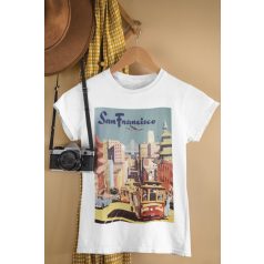 San Francisco fehér póló