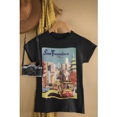 San Francisco fekete póló