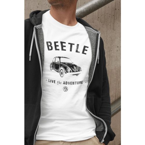 BEETLE VW fehér póló
