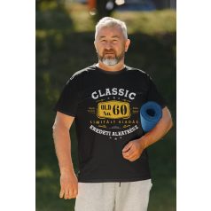 Classic 60 fekete póló