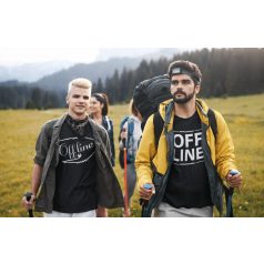 Offline fekete póló