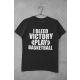 I bleed victory play basketball fekete póló