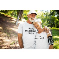 I have everything I need páros póló - fehér színben 1