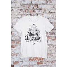 Merry Christmas karácsonyfás póló 1