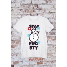 Stay frosty hóember póló
