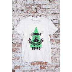 Jingle bells fehér póló 2