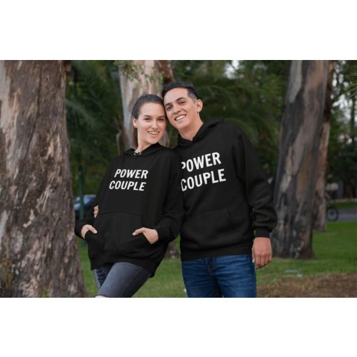 Power couple páros fekete pulóverek