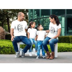   I love you to the Moon & back páros póló - fehér színben