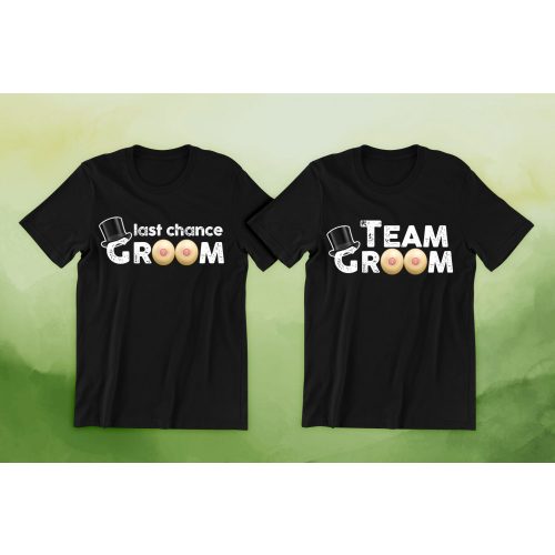 Last Chance, Team groom fekete póló