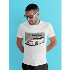 Toyota Supra GR fehér póló
