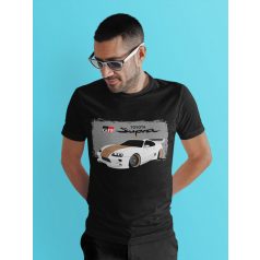Toyota Supra GR fekete póló