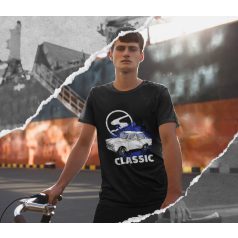 Trabant Classic splash fekete póló