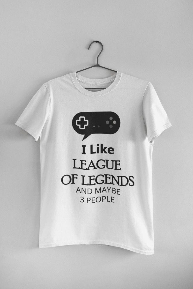 I like LEAGUE OF LEGENDS fehér póló