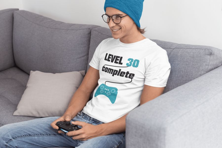 Level 30 complete fehér póló