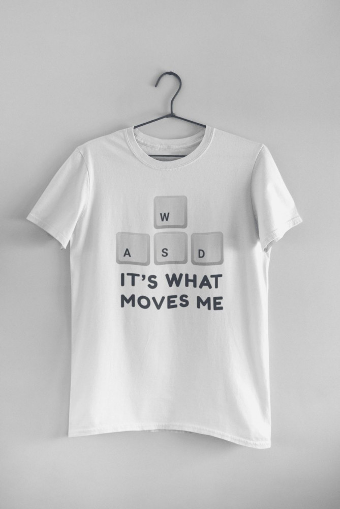It's what moves me fehér póló