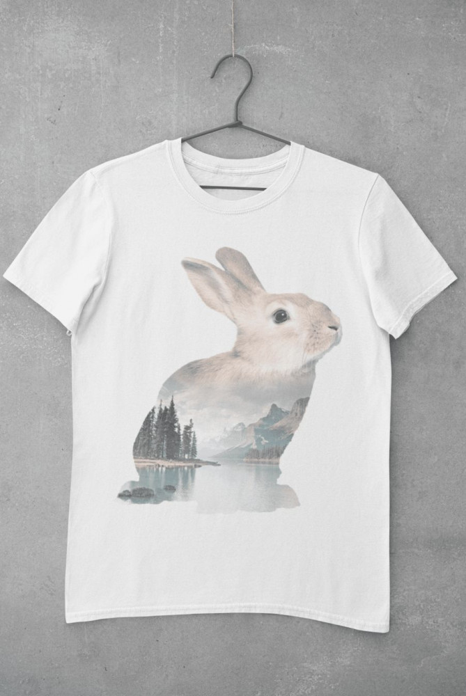 Nature in the rabbit fehér póló