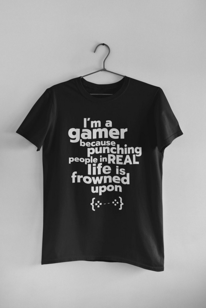 I'm a gamer fekete póló