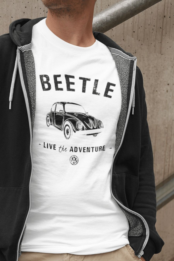 BEETLE VW fehér póló