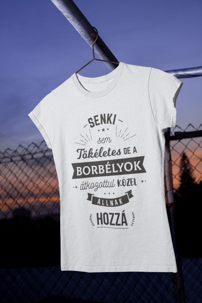 Borbély fehér póló
