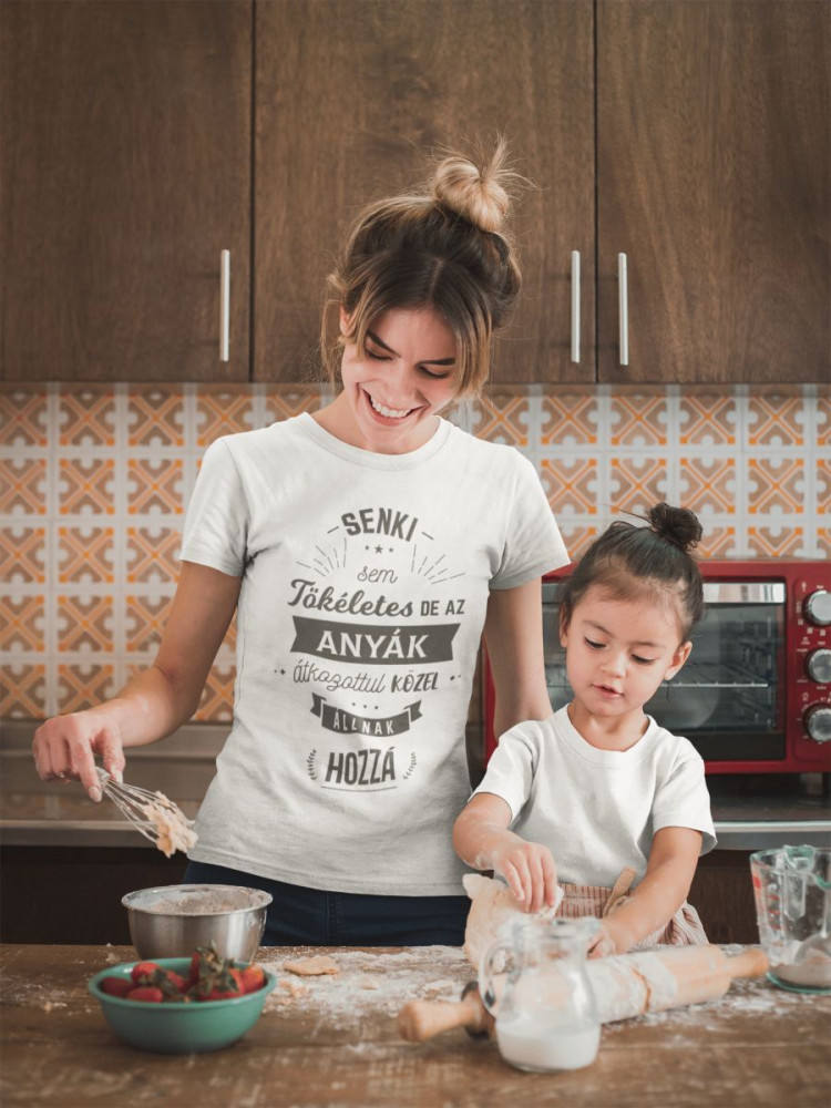 Tökéletes anya fehér póló