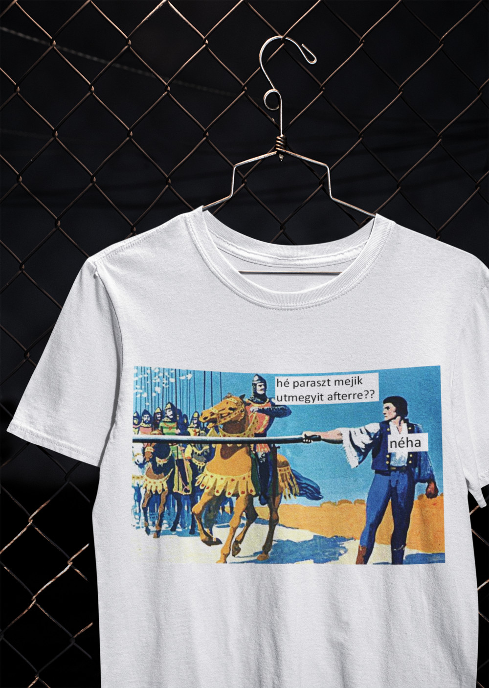 Hé paraszt mejik utmegyit afterre?? póló