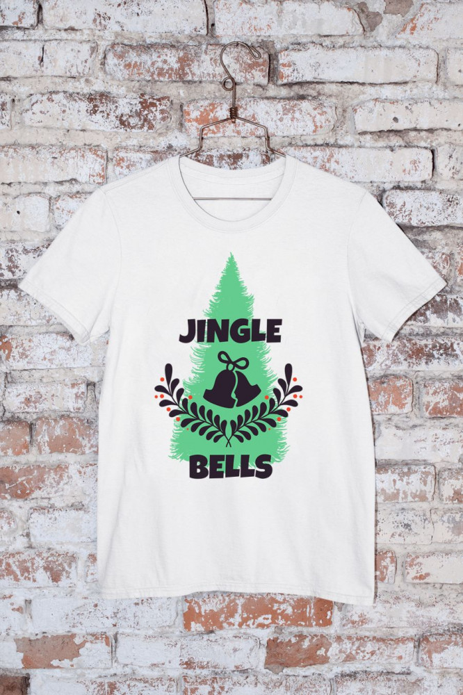 Jingle bells fehér póló 2