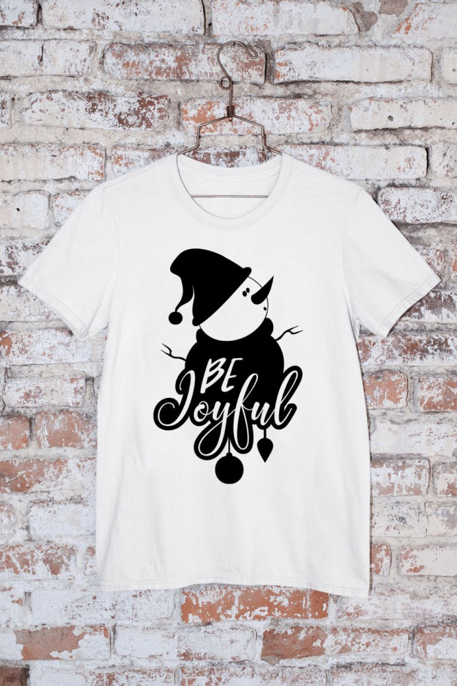 Be joyful fehér póló