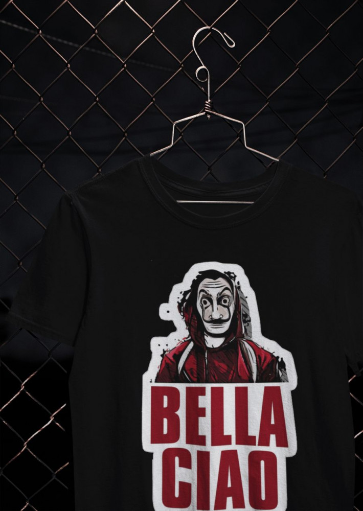 Bella Ciao 4. fekete póló