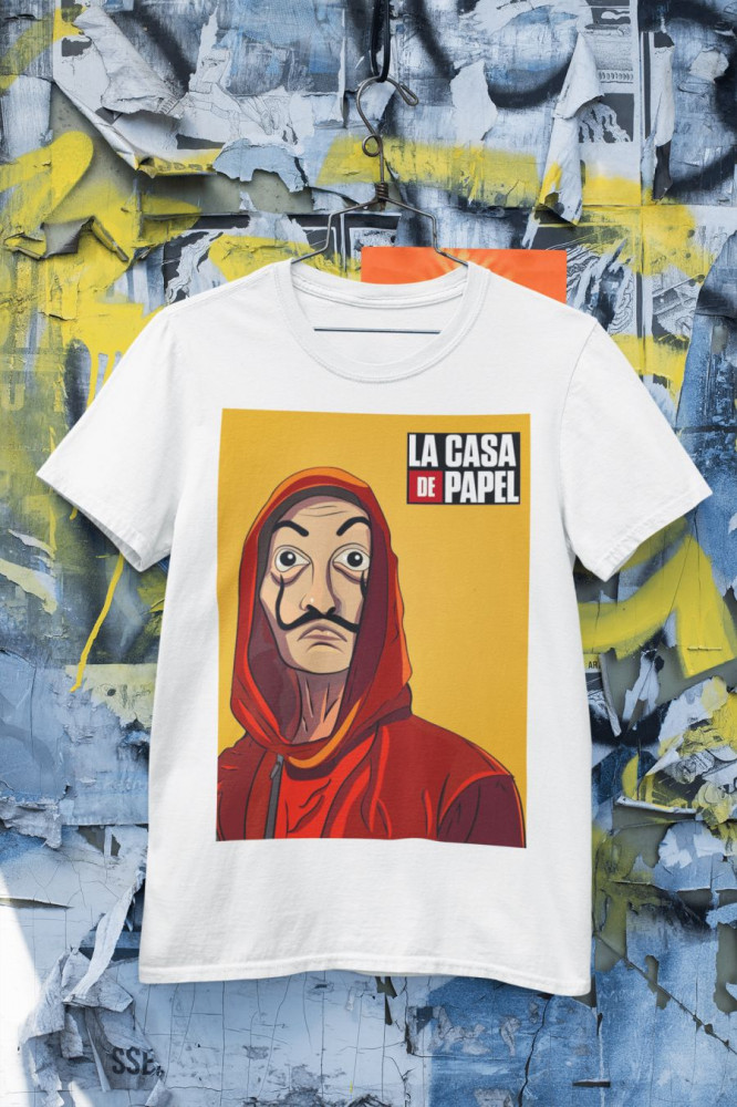 La Casa De Papel 2. fehér póló