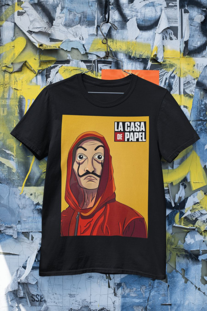 La Casa De Papel 2. fekete póló