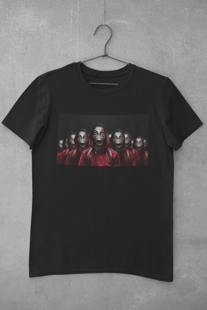 Money Heist - fekete póló