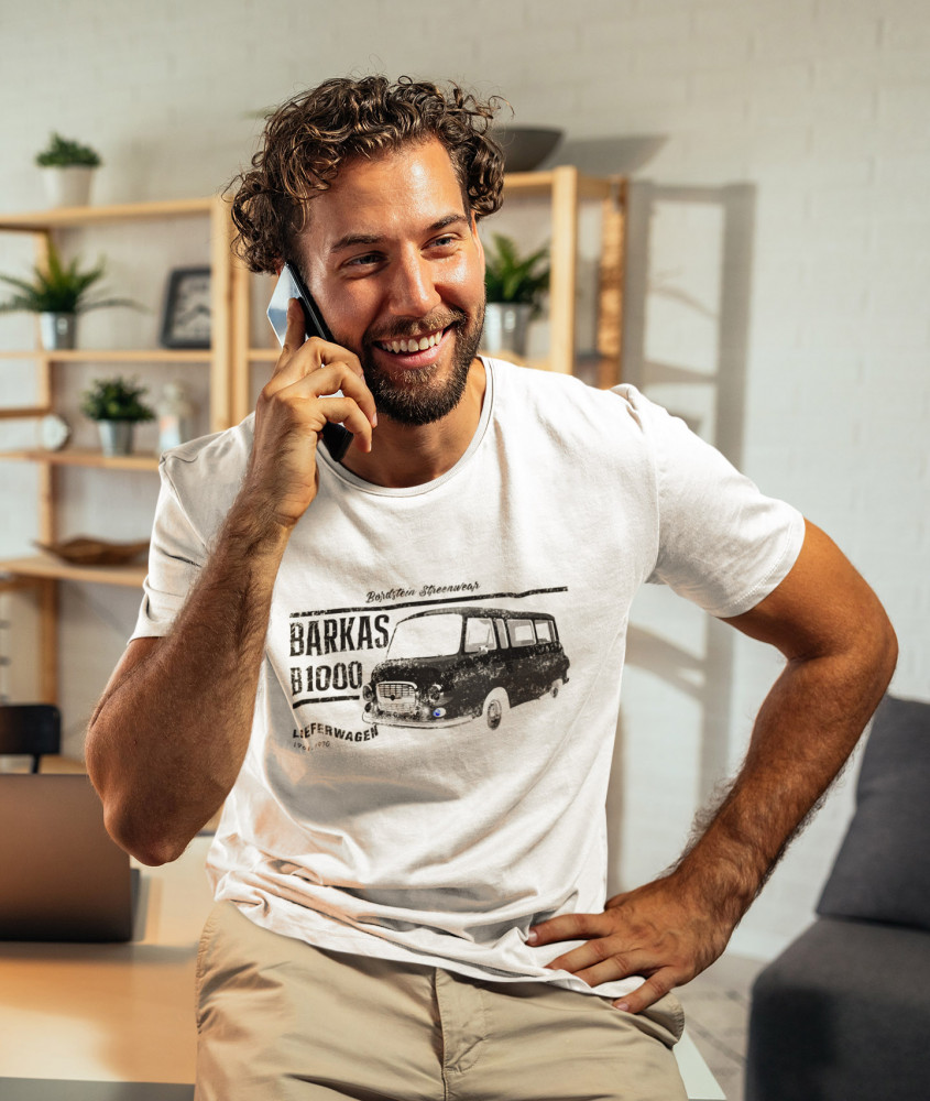 Barkas B1000 fehér póló