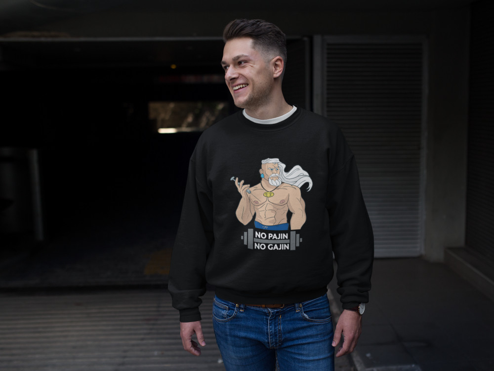 Kokszos Károly fekete pulóver – 2. kép