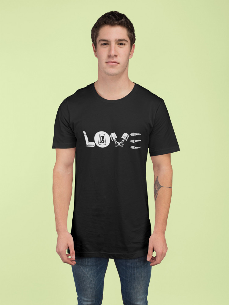Love Lada fekete póló