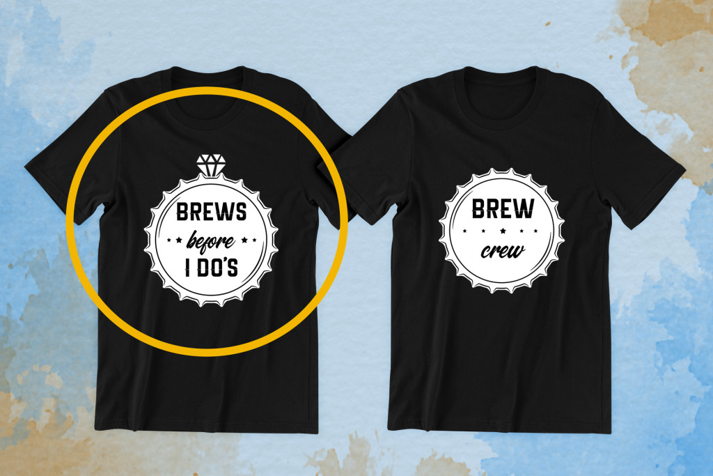 Brew crew, Brews before i do's  fekete póló