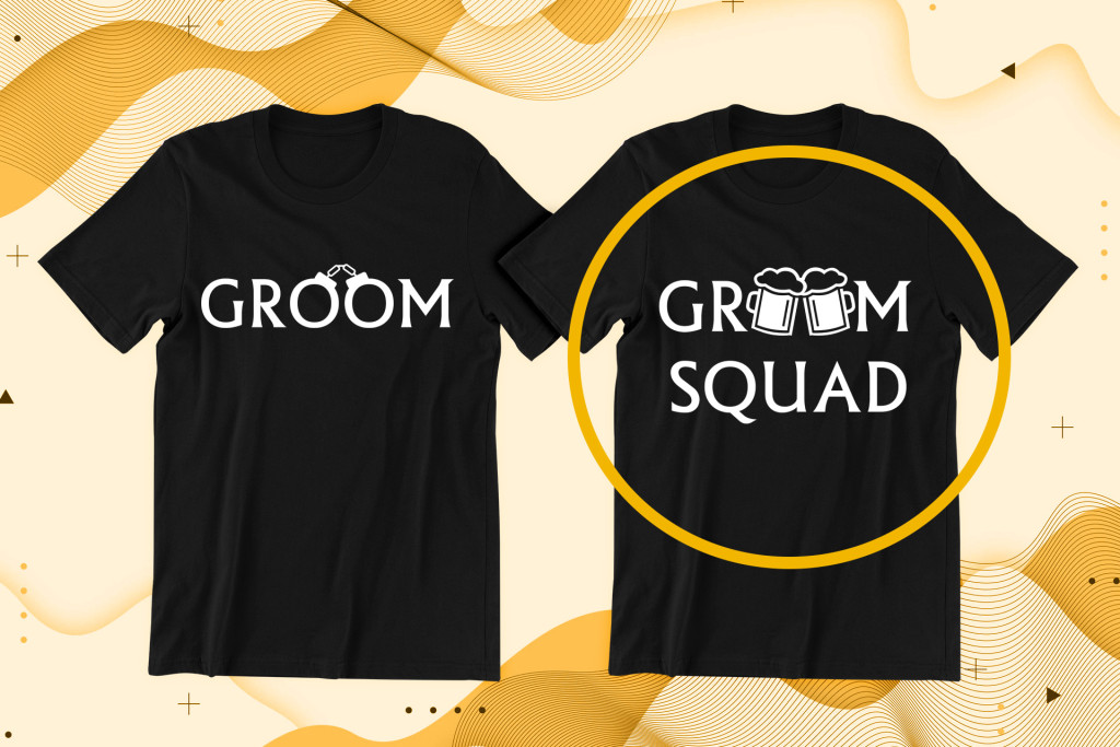 Groom, Groom Squadfekete póló