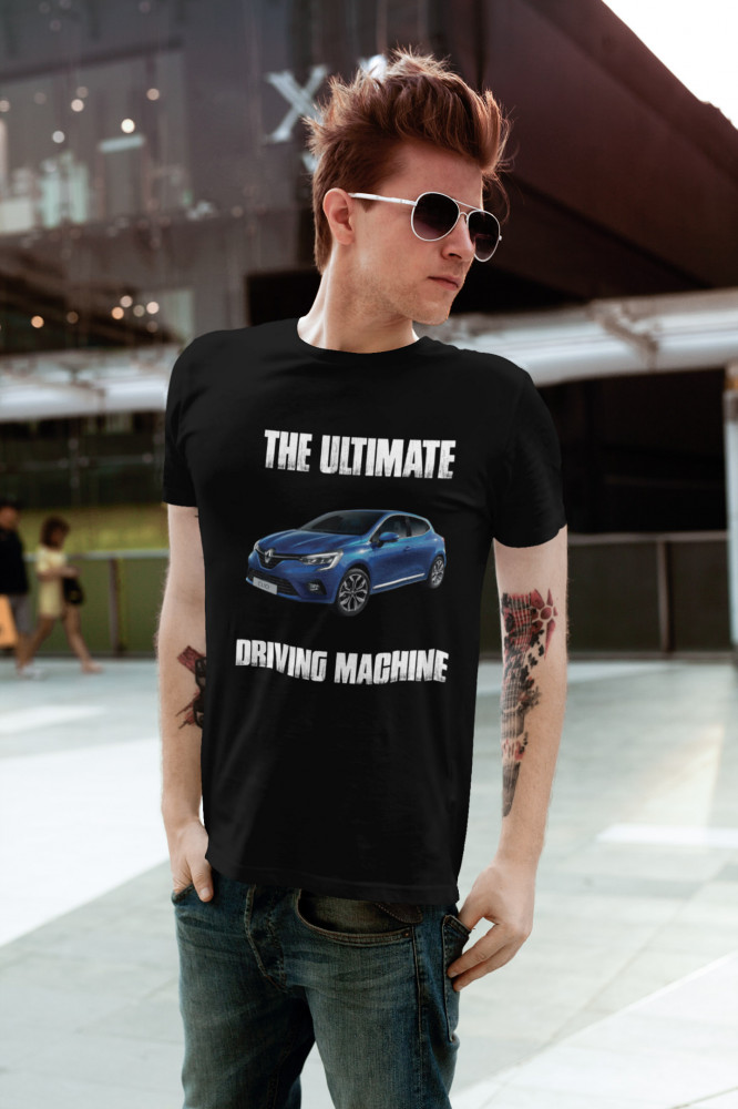 The Ultimate driving machine renault fekete póló