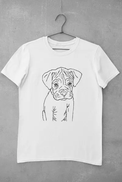 Puppy skicc fehér póló