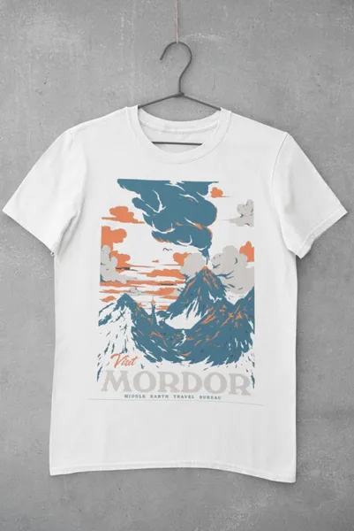Visit Mordor fehér póló