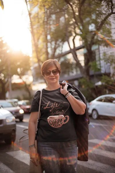 Coffee fekete póló