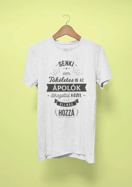 Ápoló fehér póló
