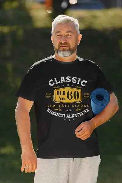 Classic 60 fekete póló