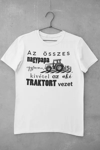 Kivételes nagypapa fehér póló