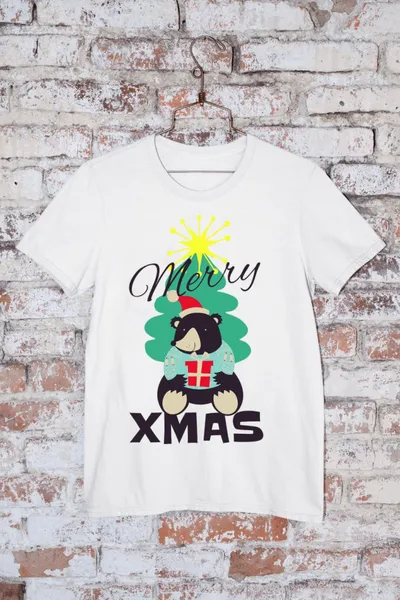 Merry XMAS medvés póló