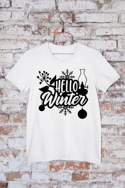 Hello winter póló